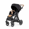 SENTO FLAT Outdoor Black - Wózek głęboko spacerowy