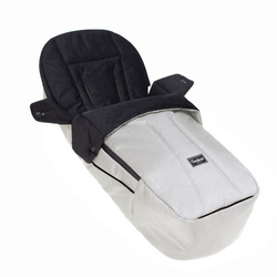 Śpiworek dziecięcy do wózka Sento FLAT Plus Urban Pearl Grey