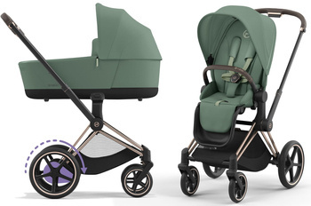 Wózek dziecięcy Cybex  E - PRIAM Leaf Green
