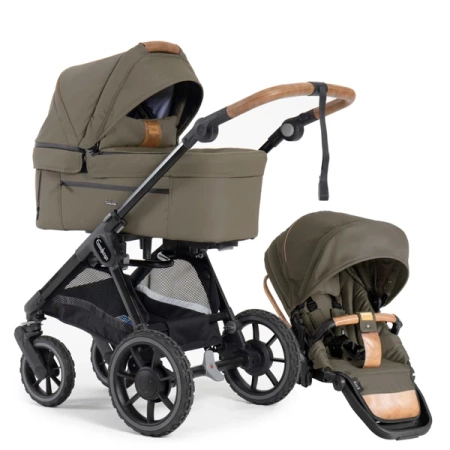 SENTO PRO ERGO Outdoor Olive - Wózek głęboko spacerowy