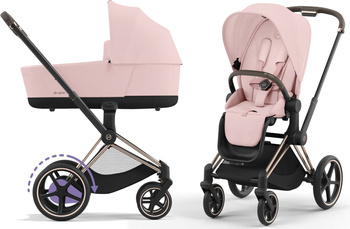 Wózek dziecięcy Cybex  E - PRIAM Peach Pink