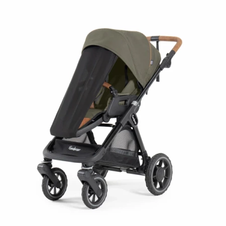 SENTO FLAT Outdoor Olive - Wózek głęboko spacerowy