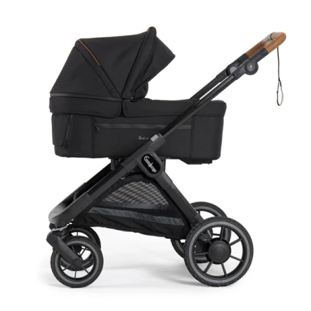 SENTO MAX FLAT Outdoor Black - Wózek głęboko spacerowy